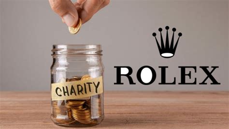 rolex profits go to charity|Rolex charity donations.